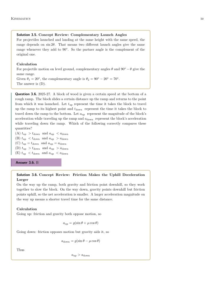 PhysicsBowl — Intermediate — sample page